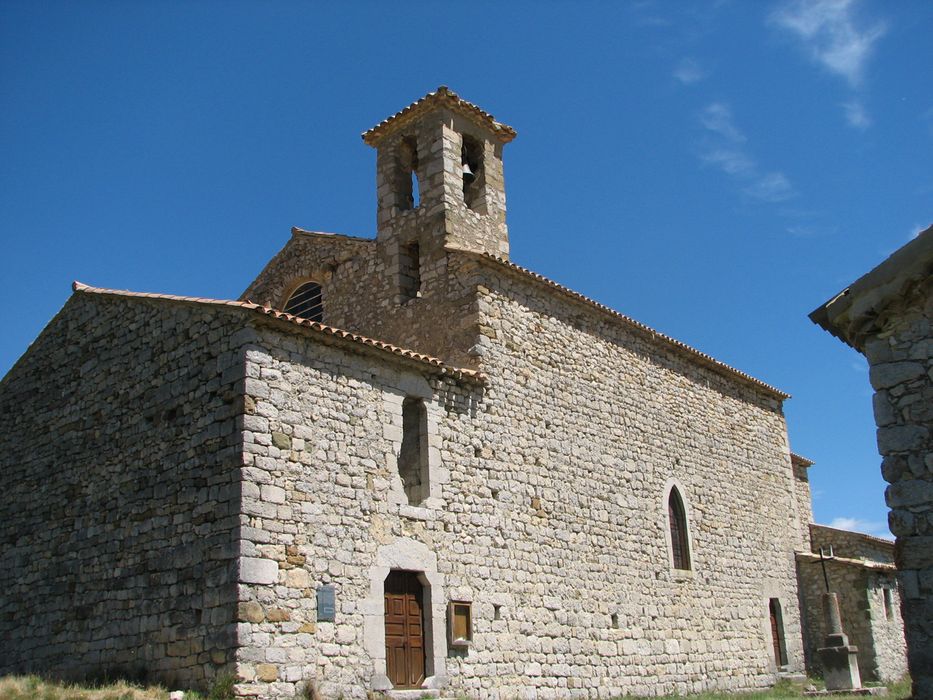 façade latérale sud, vue générale