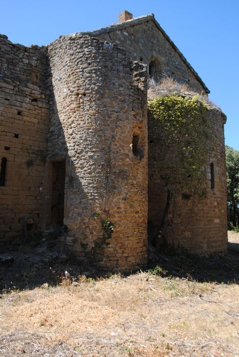 chevet, vue générale