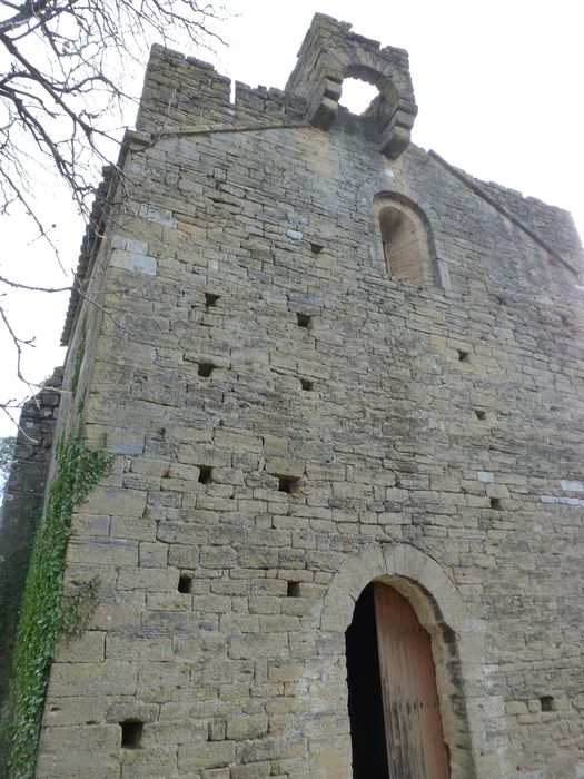 façade ouest, vue générale