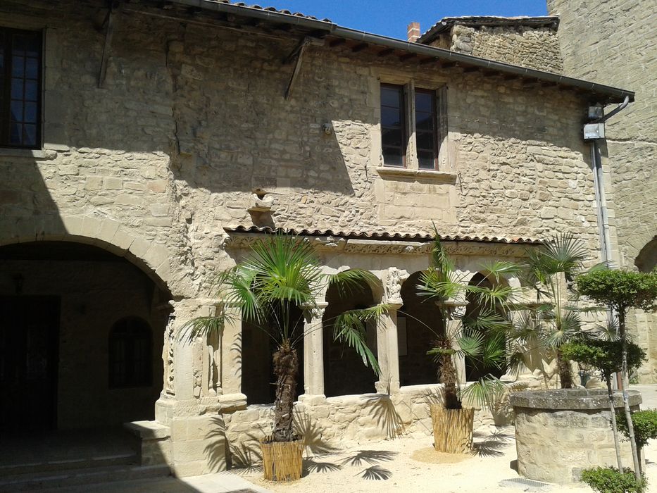 ancien cloître, galerie ouest, vue générale