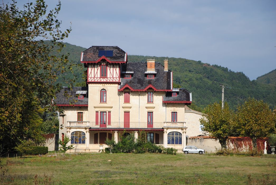 façade sud, vue générale