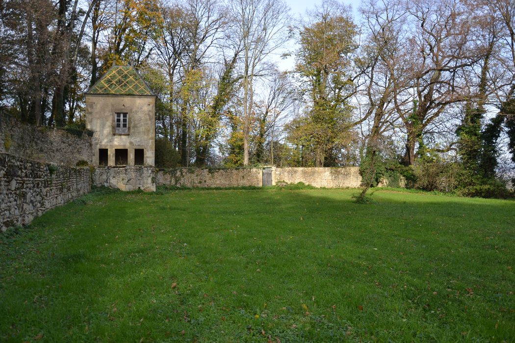 pavillon du jardin, vue générale