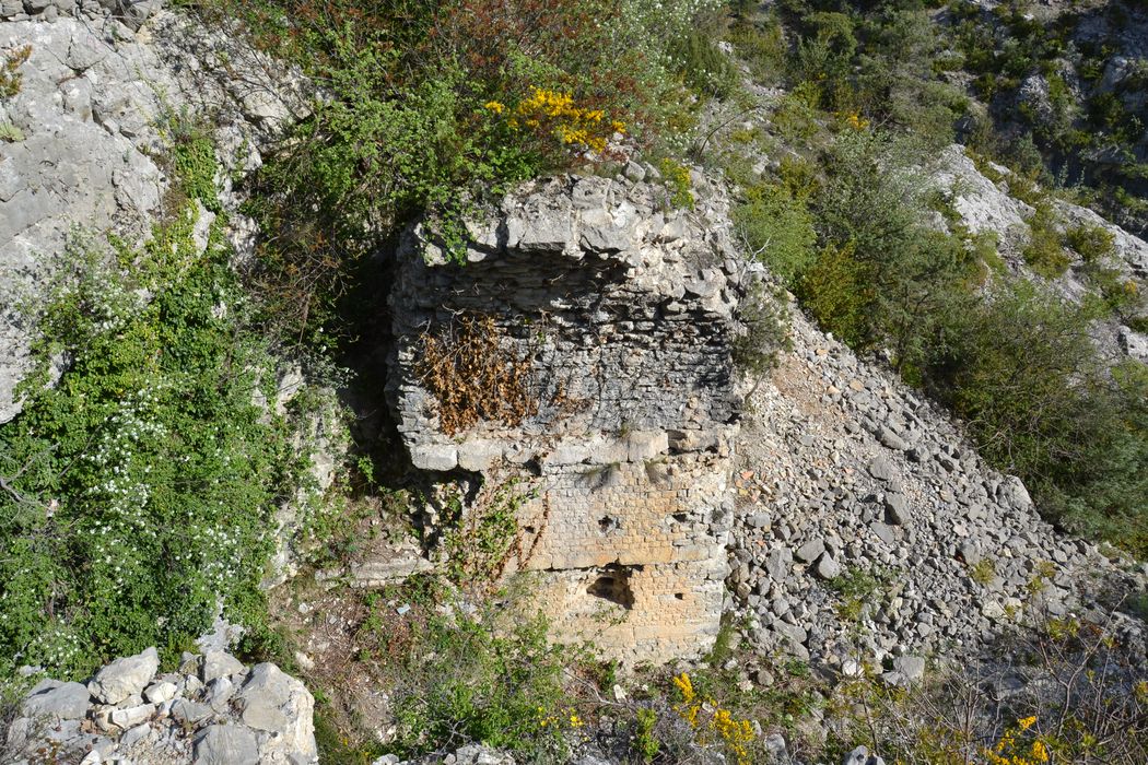 vue partielle des ruines