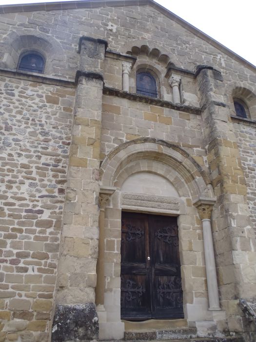 façade ouest, vue partielle