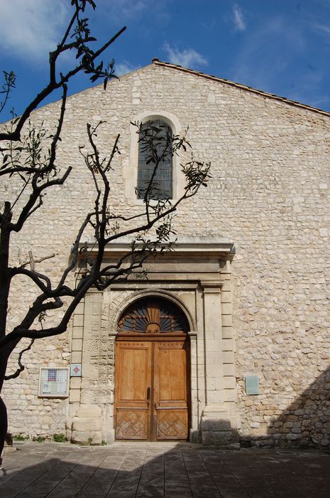 façade ouest, vue partielle