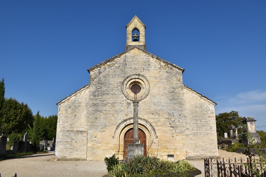 façade ouest, vue générale