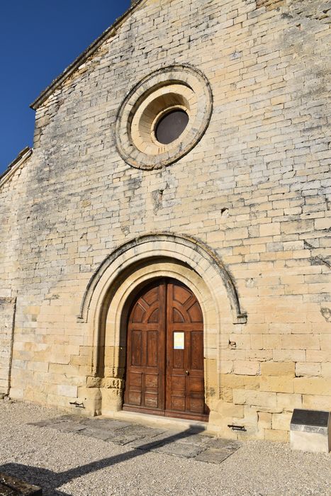 façade ouest, vue partielle