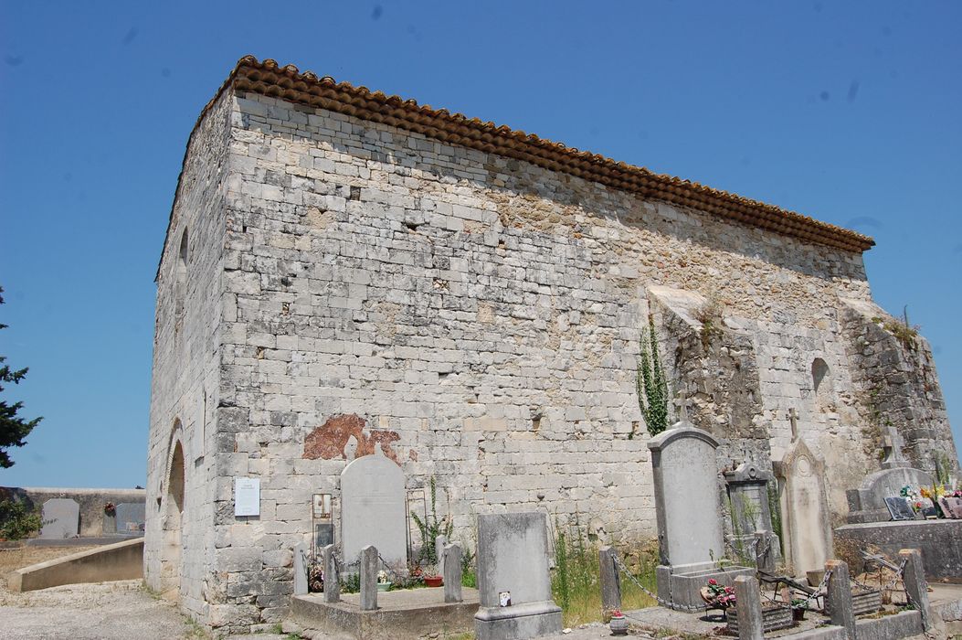 façade latérale sud, vue générale