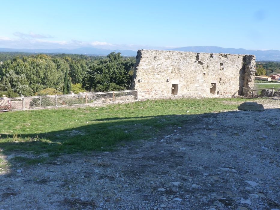 vue partielle des ruines