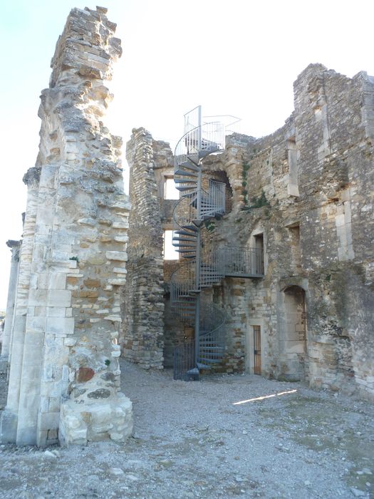 vue partielle des ruines