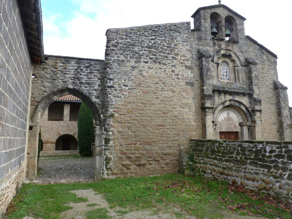 façade ouest, vue générale