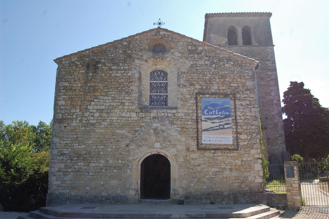 façade ouest, vue générale