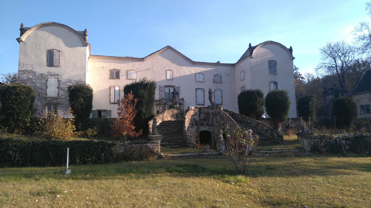 façade nord-ouest, vue générale