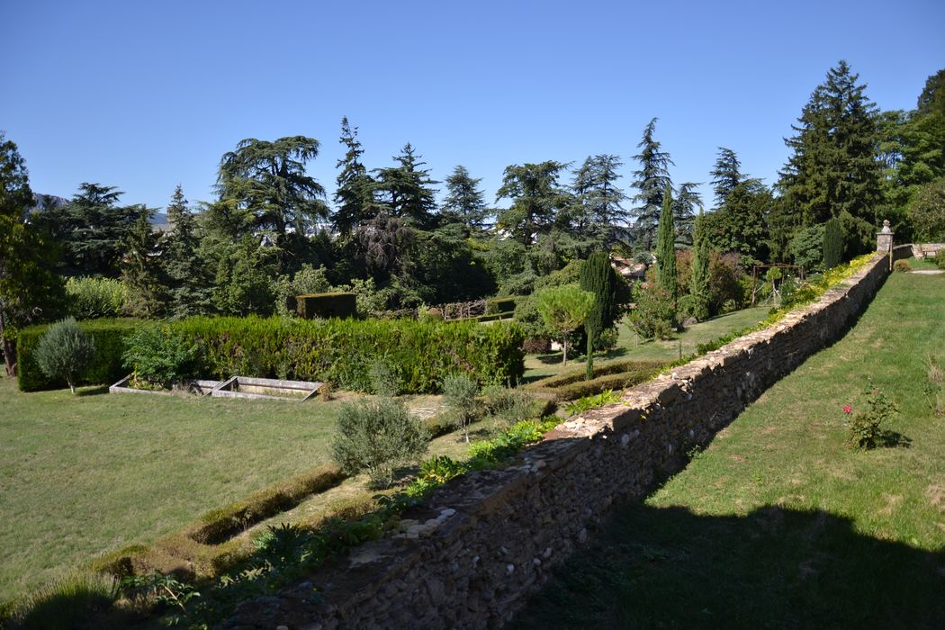 jardin ouest, vue générale