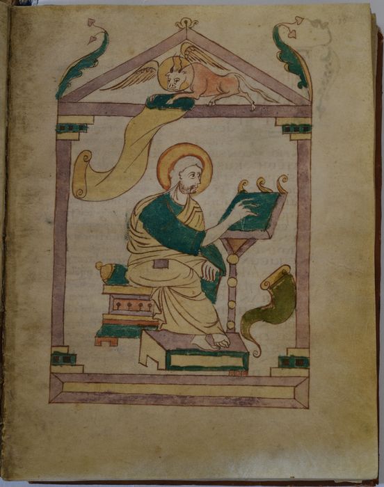 livre liturgique (évangéliaire carolingien)