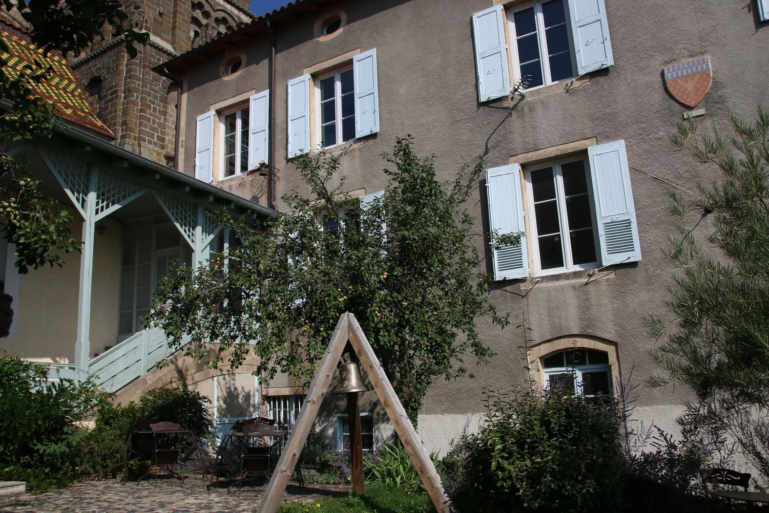 Façade sur jardin