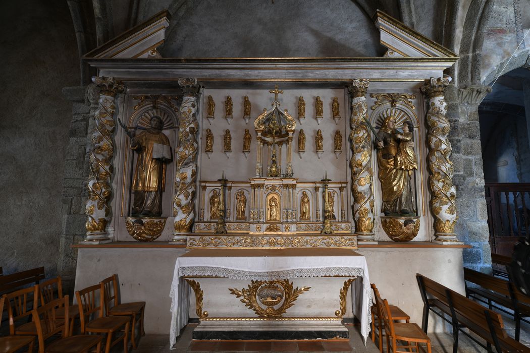 autel Nord (autel, tabernacle)