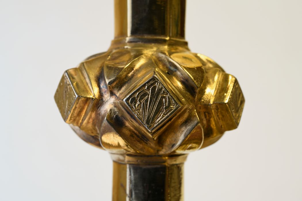 calice, détail du nœud