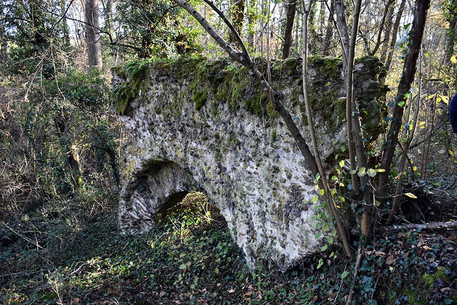 Aqueduc de Gier, section du Pont du Merdanson