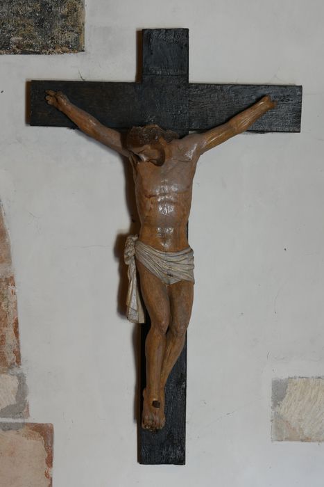 croix : Christ en croix - © Ministère de la Culture (France), Direction Régionale des Affaires Culturelles d'Auvergne-Rhône-Alpes – Tous droits réservés 