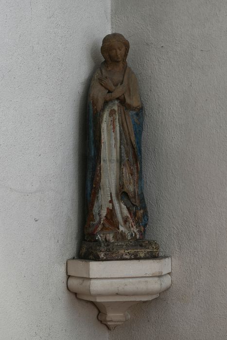 statue (statuette) : Sainte Madeleine - © Ministère de la Culture (France), Direction Régionale des Affaires Culturelles d'Auvergne-Rhône-Alpes – Tous droits réservés 