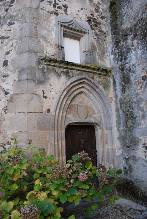 porte d’accès à la tourelle d’escalier