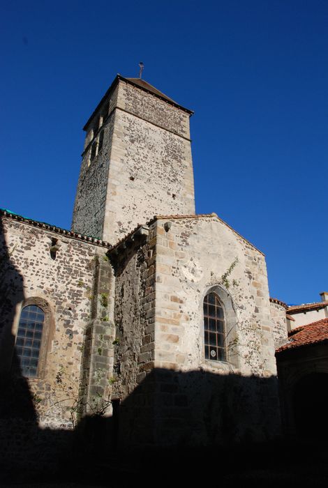 façade latérale sud, vue partielle