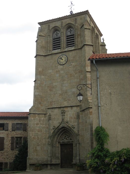 clocher, élévation ouest