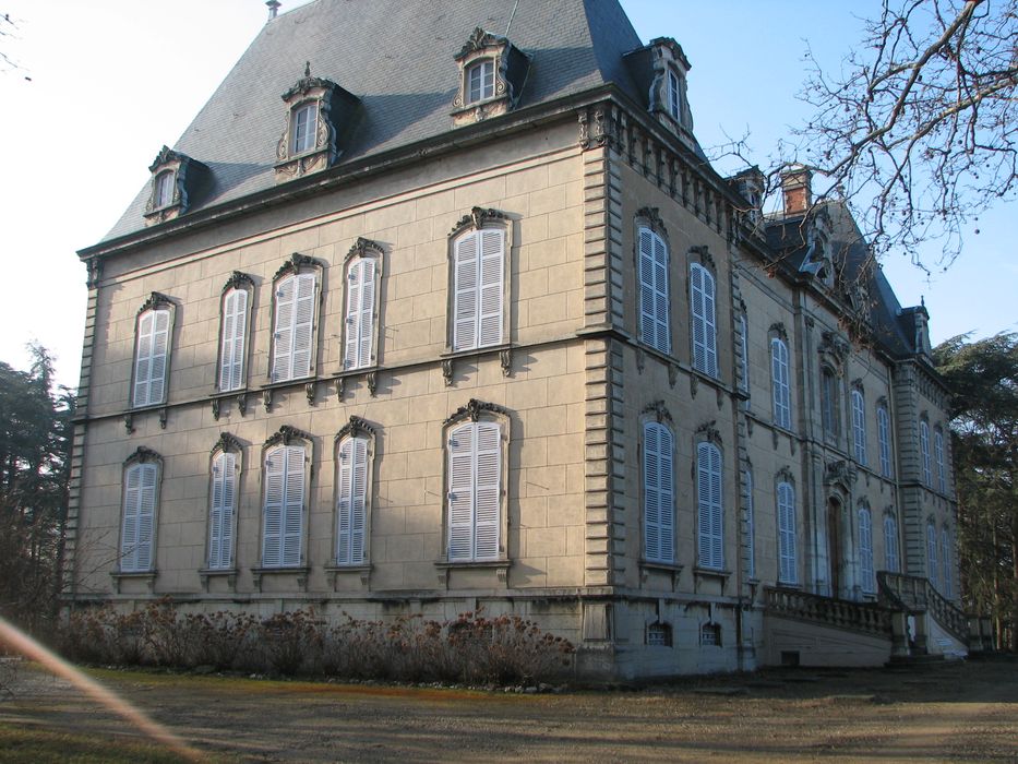 façades sud-ouest, sud-est