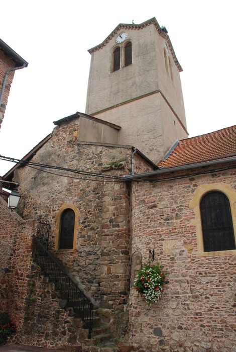 clocher, élévation sud