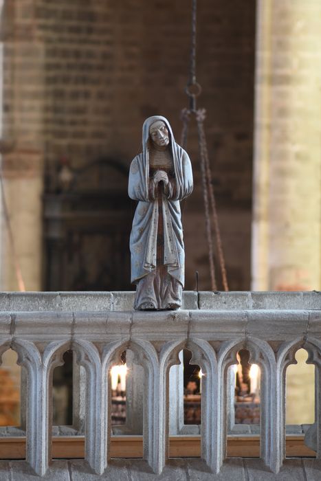 statue (petite nature) : sainte Madeleine - © Ministère de la Culture (France), Direction Régionale des Affaires Culturelles d'Auvergne-Rhône-Alpes – Tous droits réservés 