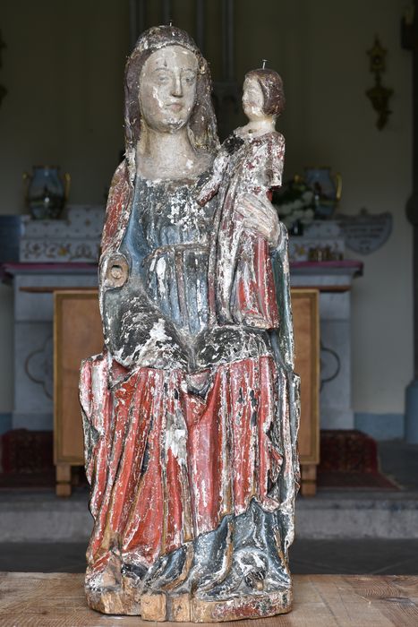 statue : Vierge à l'Enfant dite Notre-Dame d'Auteyrac