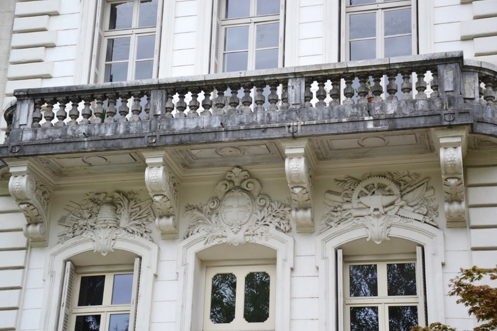 Détail de la façade Est