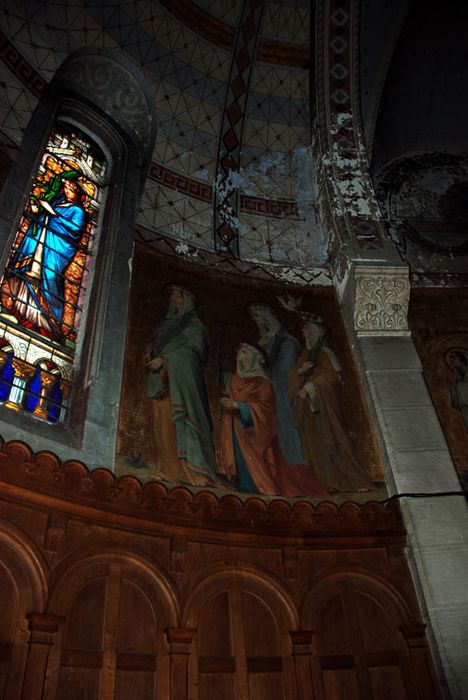 peintures monumentales du choeur, détail