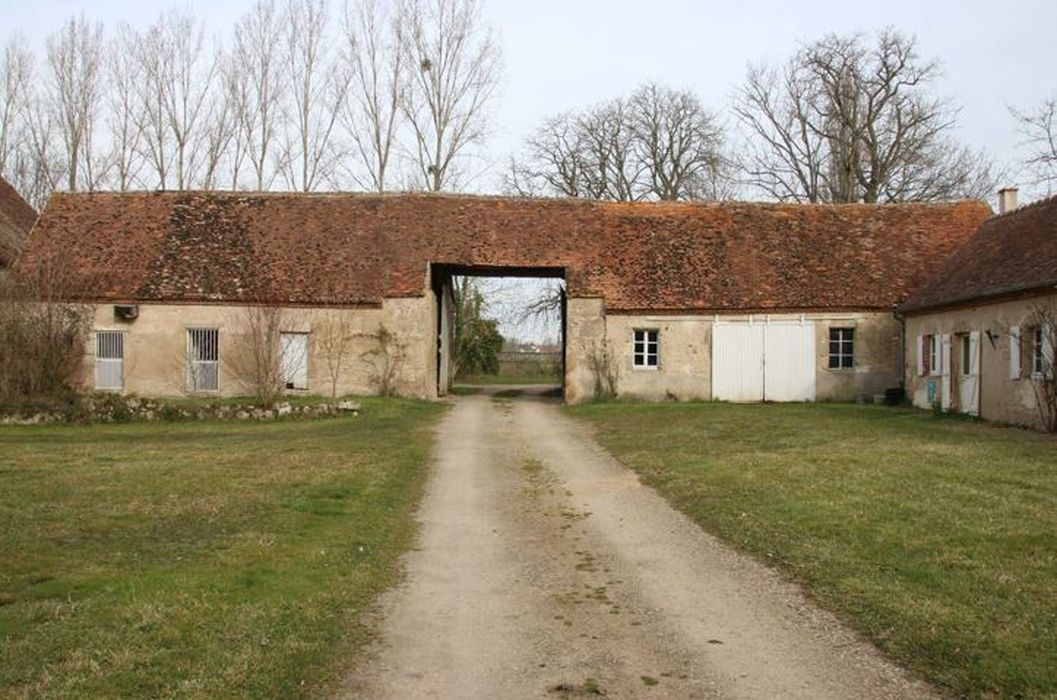 communs, aile nord, façade sud