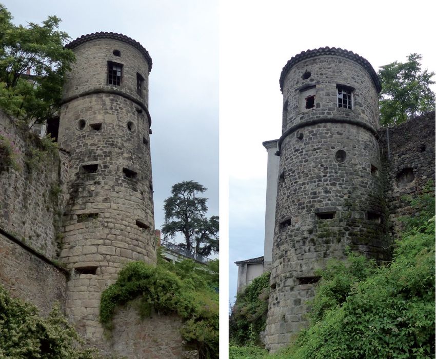 vue générale de la tour