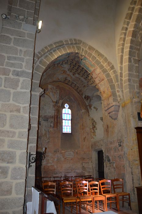 chapelle latérale, peintures monumentales