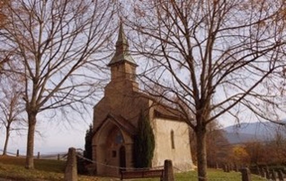 vue générale de la chapelle depuis le Sud-Ouest