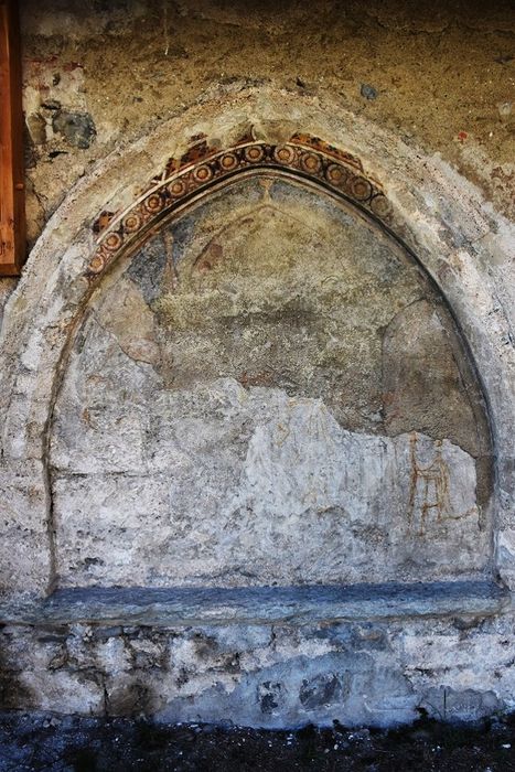 peinture monumentale (peinture murale) du tombeau de la famille de Blonay