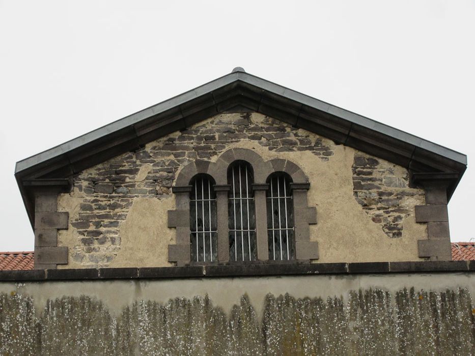 chapelle, vue partielle du triplet