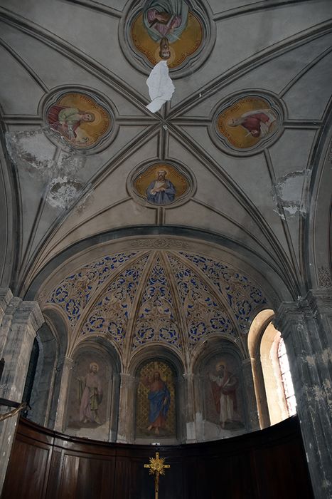 abside et voûte du choeur