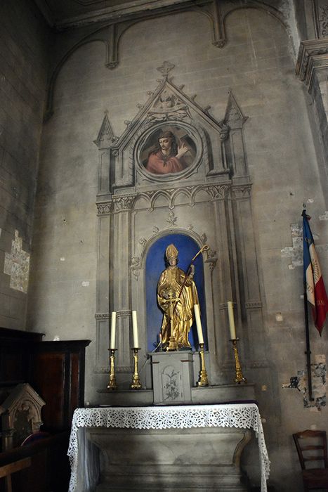 statue : Saint Léger (autel nord)