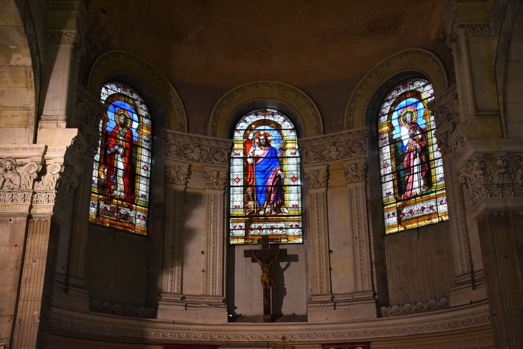 verrières : Saint Pierre (baie 1), Bon Pasteur (baie 0), saint Paule (baie 2)