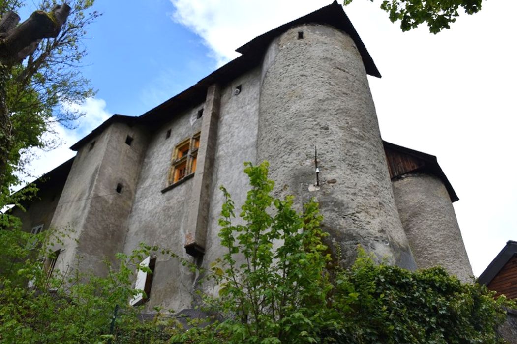 façade nord, vue partielle