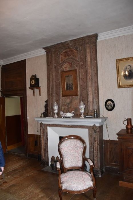 cheminée du grand salon
