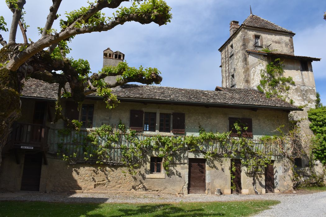 bâtiment annexe nord, façade sud