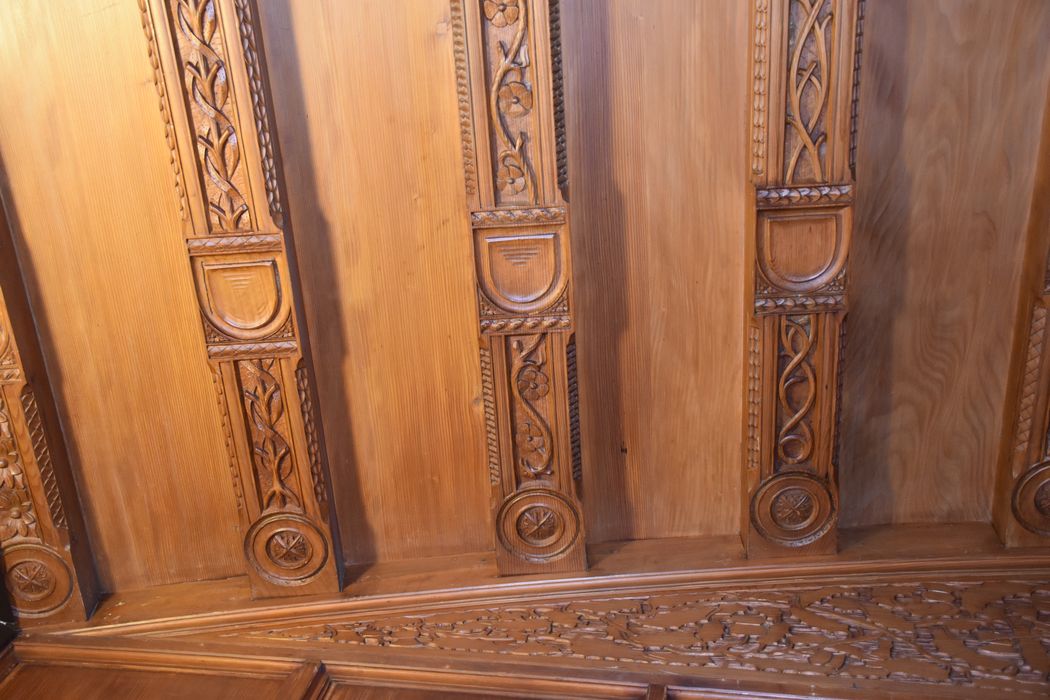 pièce non localisée détail d’un plafond art déco
