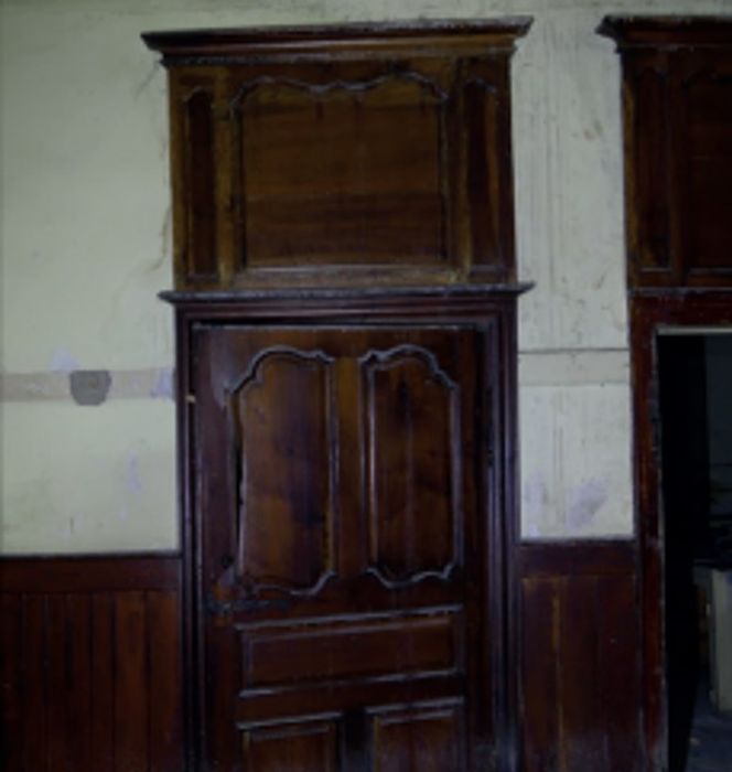 pièce non localisée, vantail de porte, vue partielle