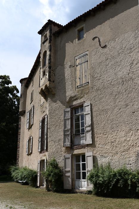 Maison forte de Volhac, vue générale