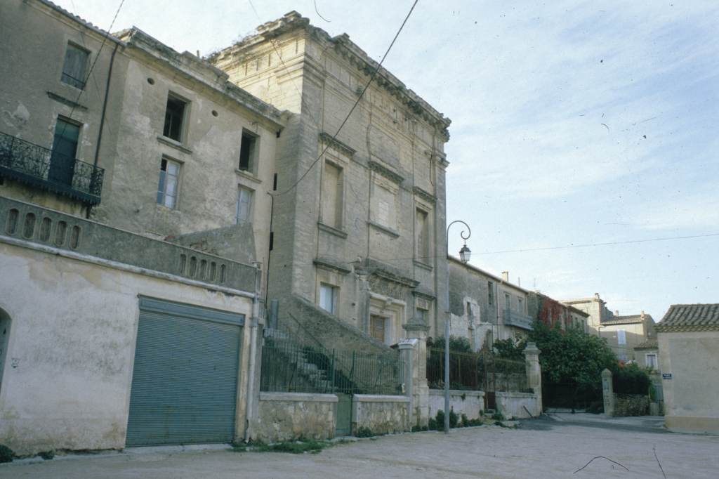 Façade de château.